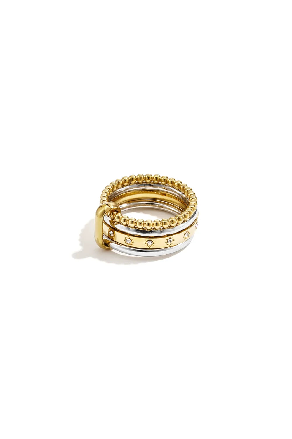 Triple Ring Gold