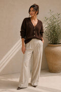 Vaneo Cardigan "AMARA" - Chocolate