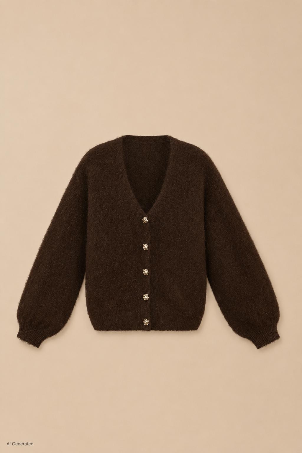 Vaneo Cardigan "AMARA" - Chocolate
