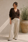 Vaneo Cardigan "AMARA" - Chocolate