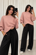 Strickpullover „Rosalie“ – Rosé